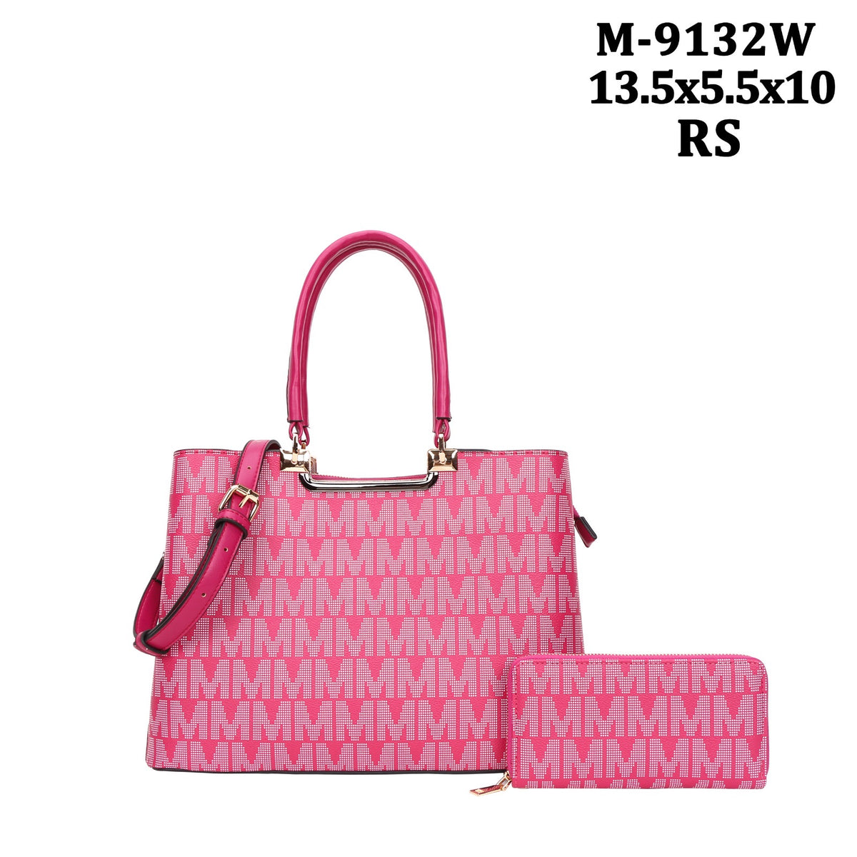 M-9132-W 2 in 1 Classic Monogram Set