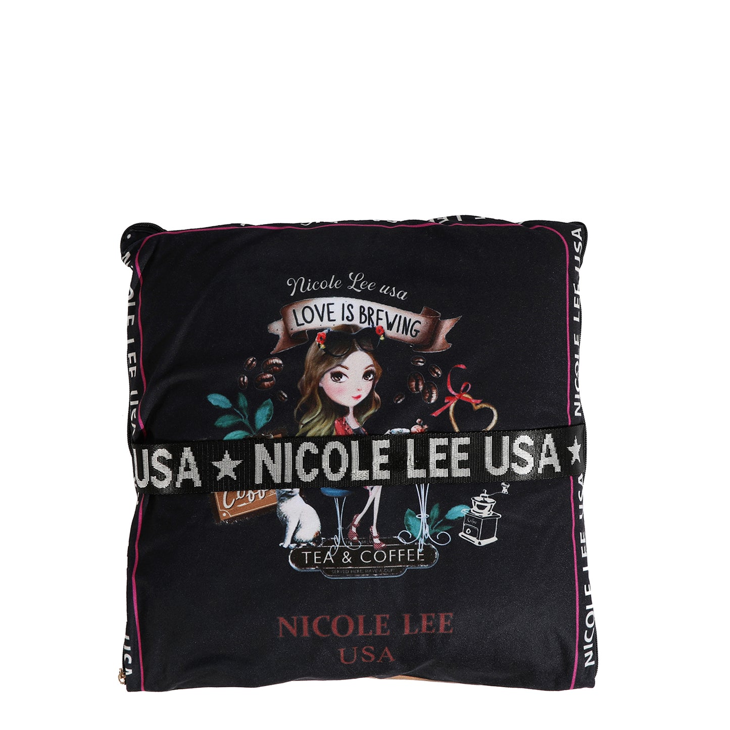 TRAVEL PILLOW BLANKET - BC7605 VIRTUAL FRIEND