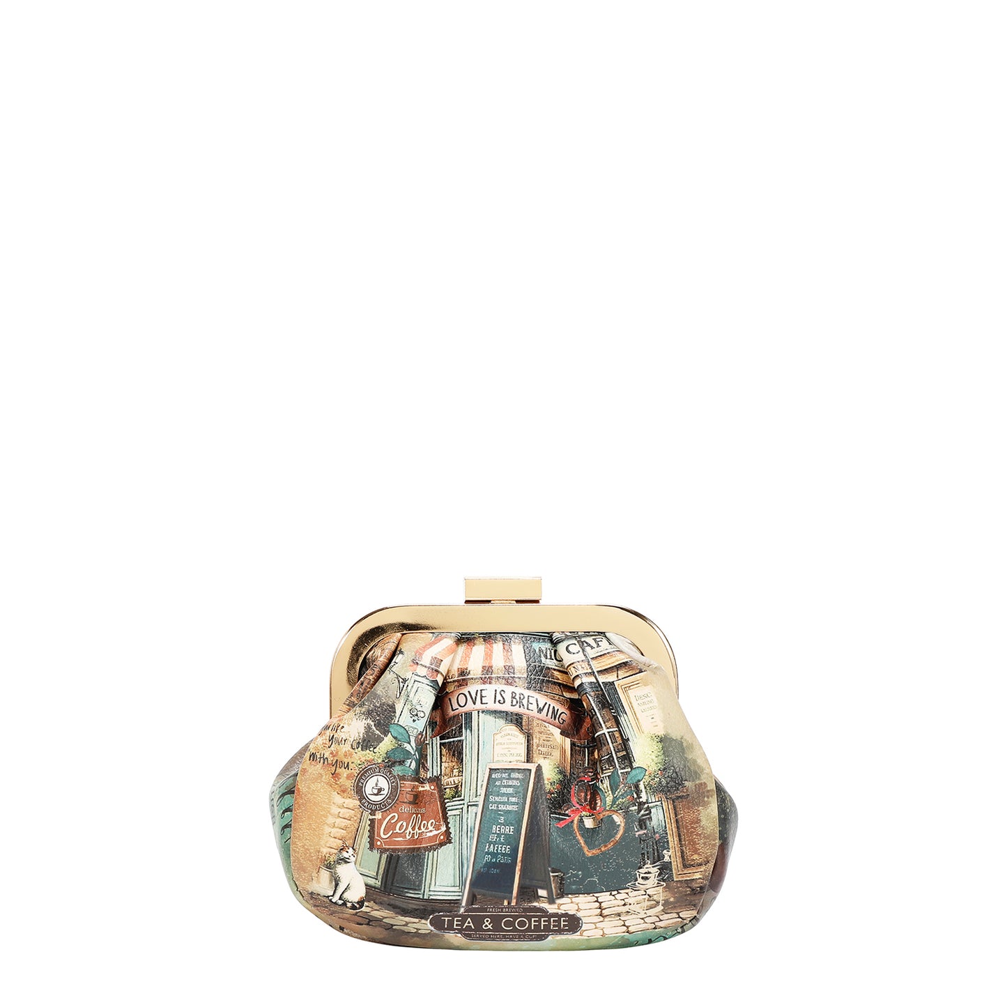 MINI COIN PURSE WRISTLET - CP6623 VIRTUAL FRIEND
