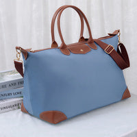 HM786 Nylon Flap Overnight Duffle Bag