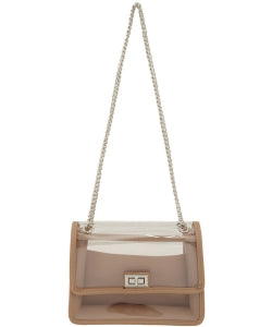 7122 Clear Crossbody Bag