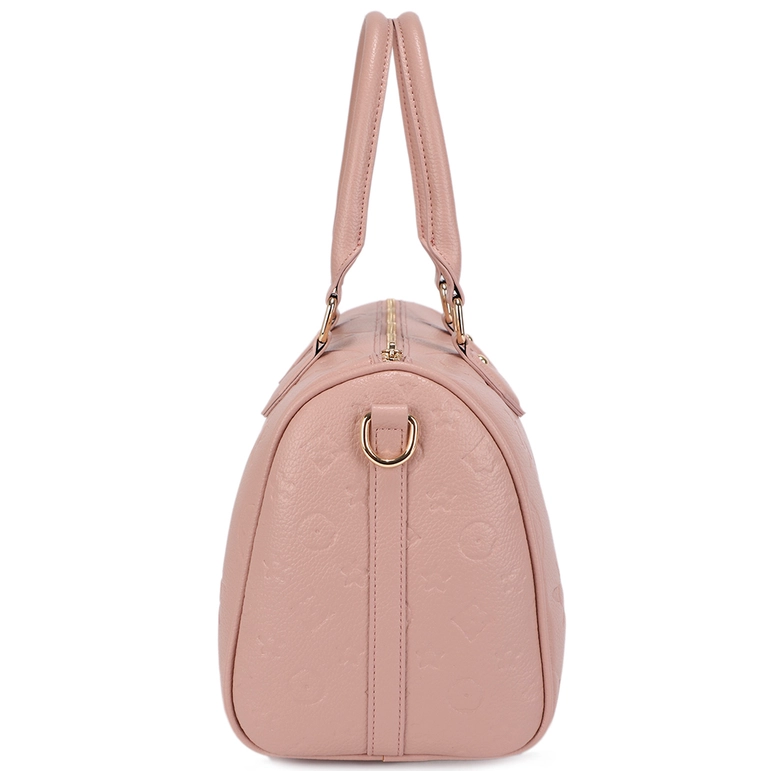 US-31291 3In1 Monogram Design Satchel W Matching Bag Wallet