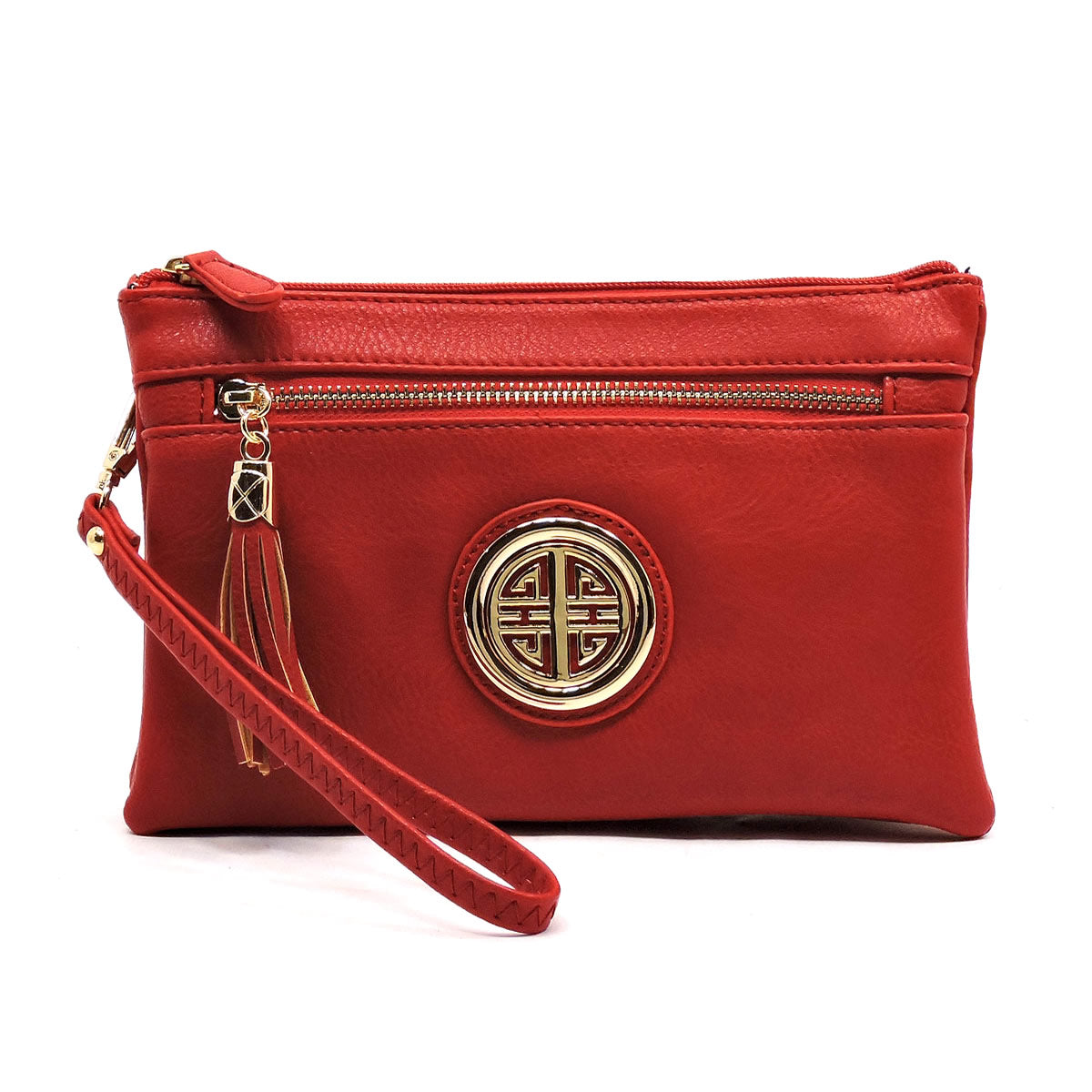 WU021L Small multi compartment fashion crossbody bag wristlet