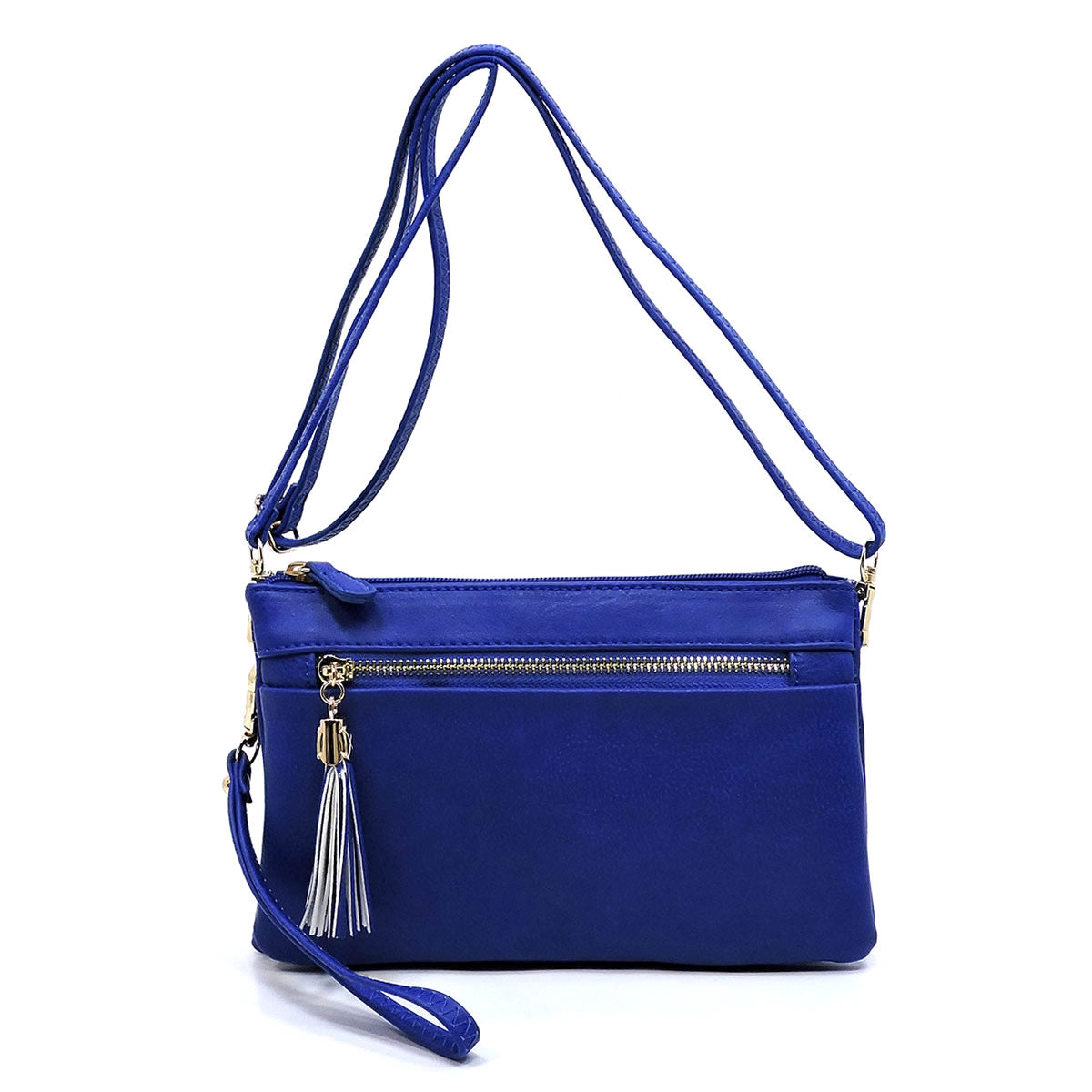 WU021 Small multi compartment fashion crossbody bag wristlet