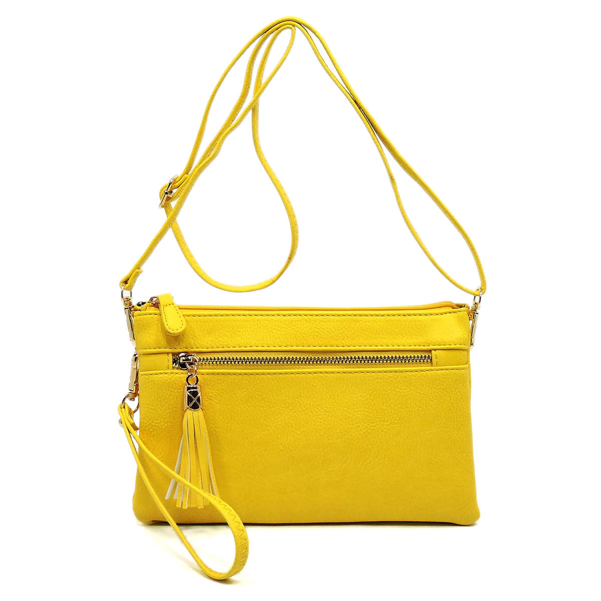 WU021 Small multi compartment fashion crossbody bag wristlet