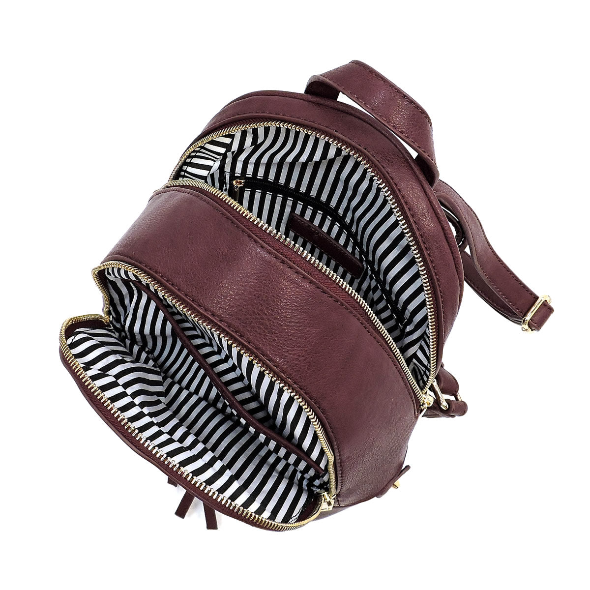 LP1082 Fashion Zipper Classic Backpack &amp; Walle
