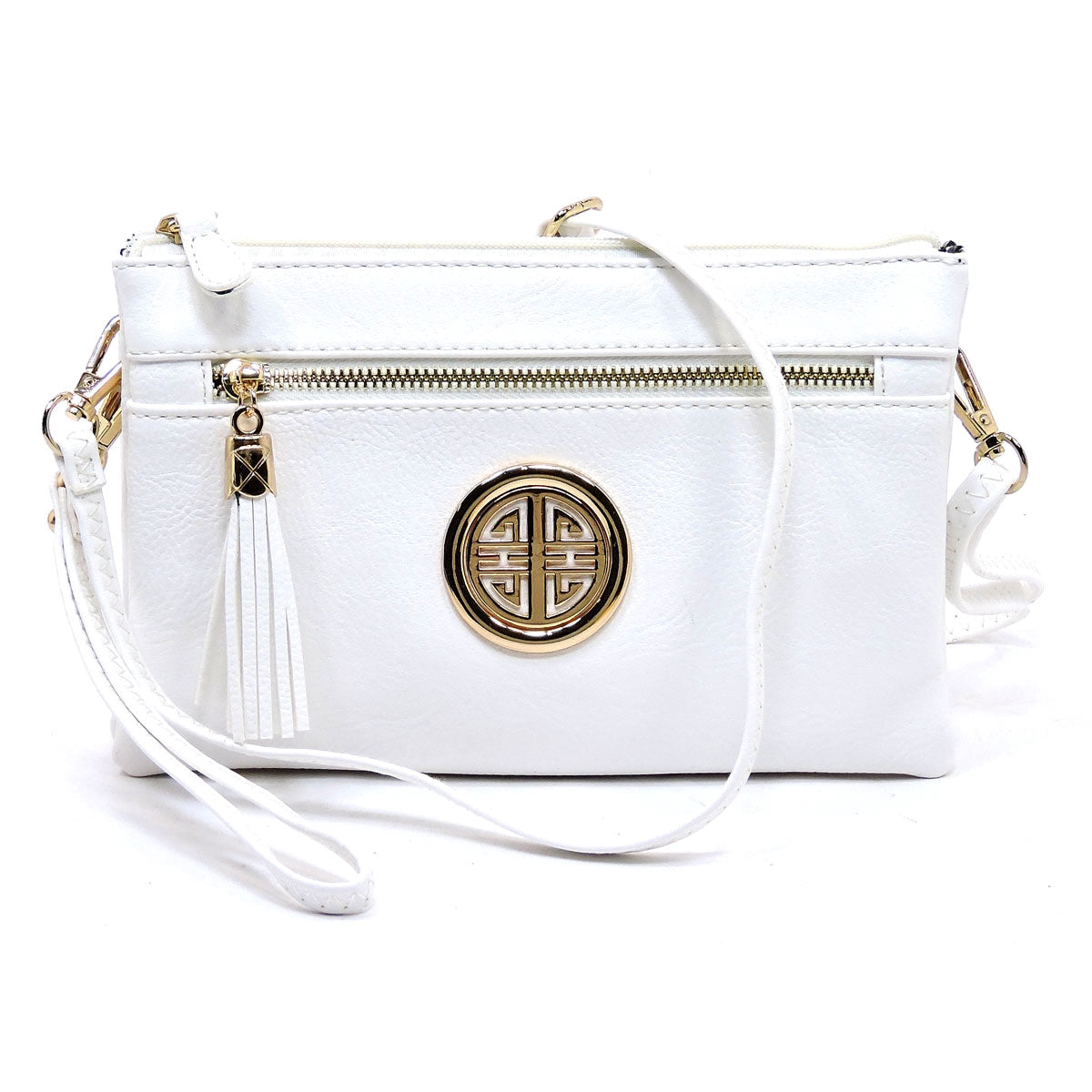 WU021L Small multi compartment fashion crossbody bag wristlet