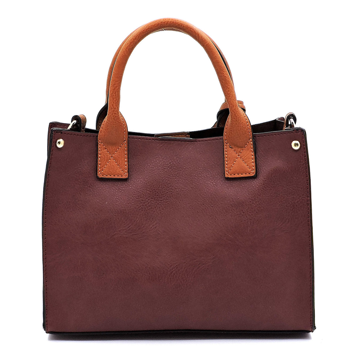 WU061 Fashion 3-in-1 Boxy Satchel