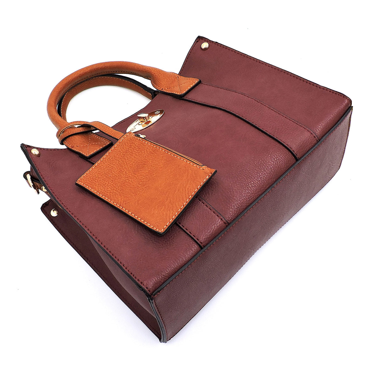 WU061 Fashion 3-in-1 Boxy Satchel