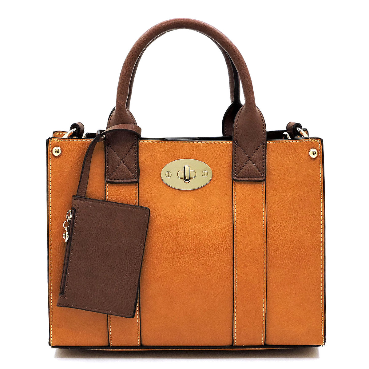 WU061 Fashion 3-in-1 Boxy Satchel