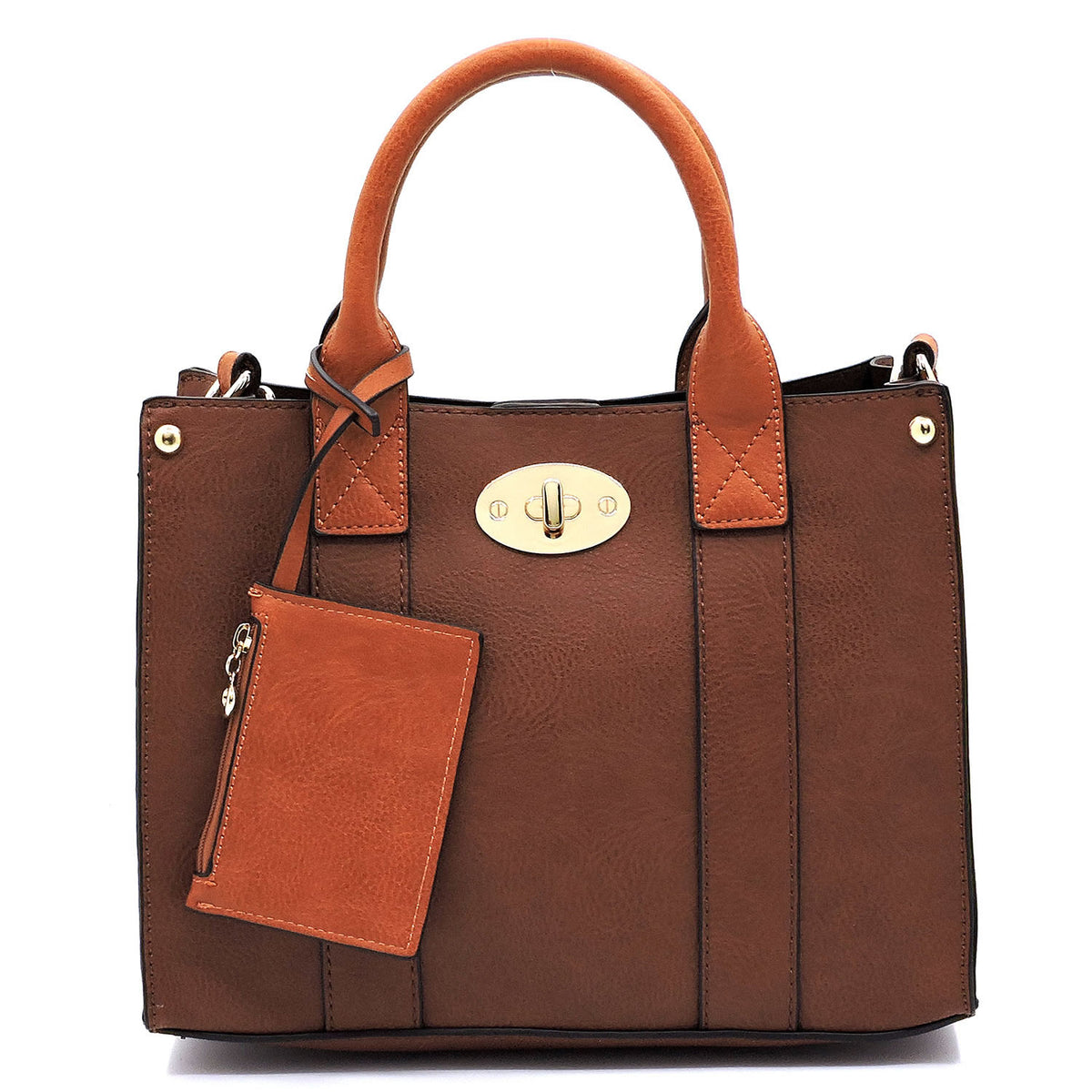WU061 Fashion 3-in-1 Boxy Satchel