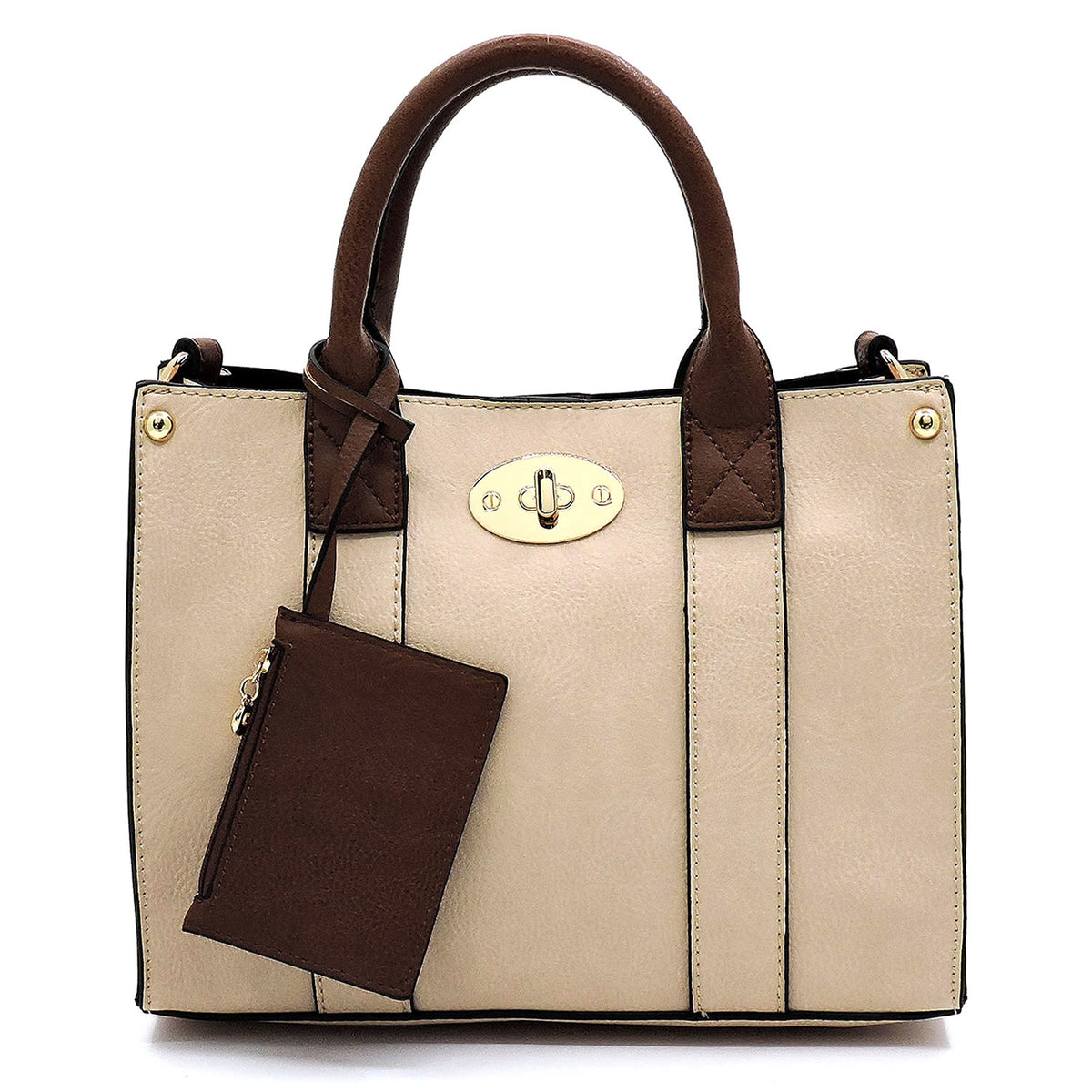 WU061 Fashion 3-in-1 Boxy Satchel