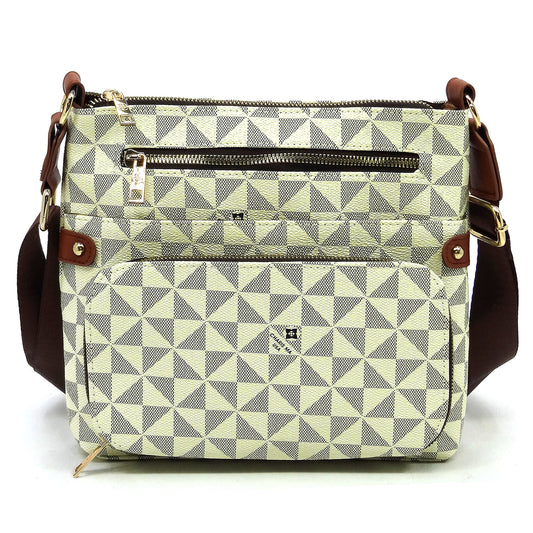 PM 2462 Monogram Crossbody Bag