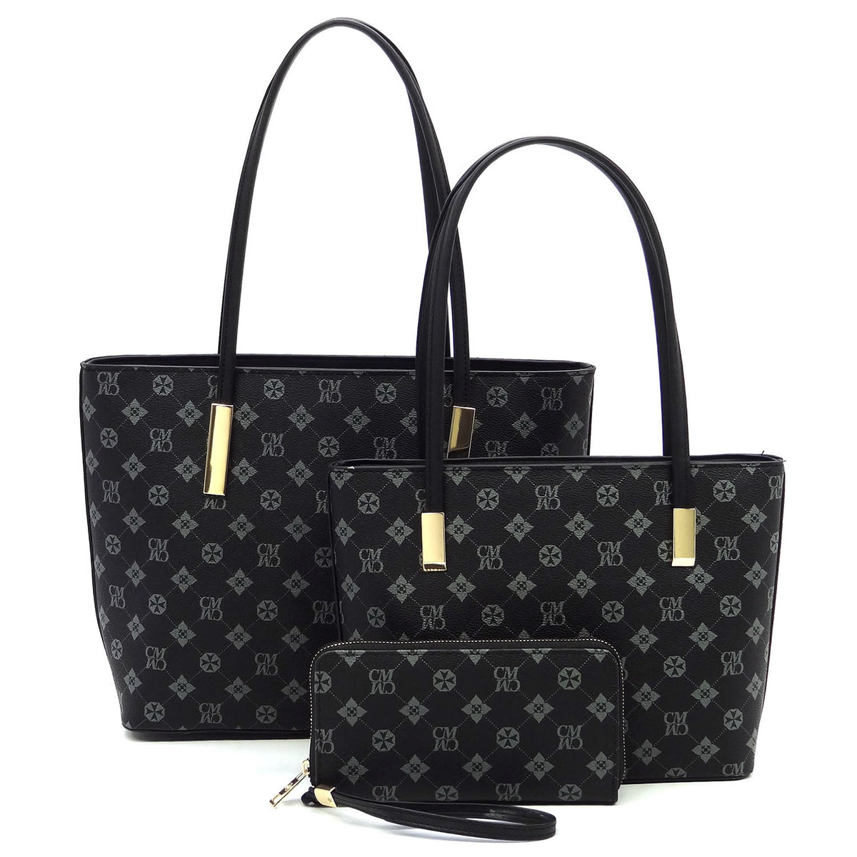 CM2669 Monogrammed 3-in-1 Tote