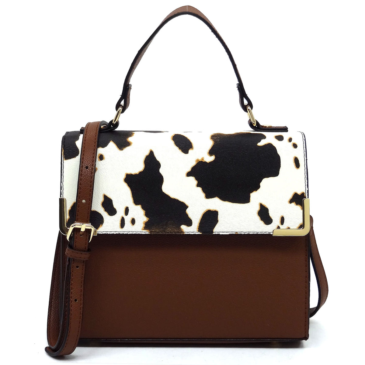 PF2770 Colorblock Top Handle Satchel