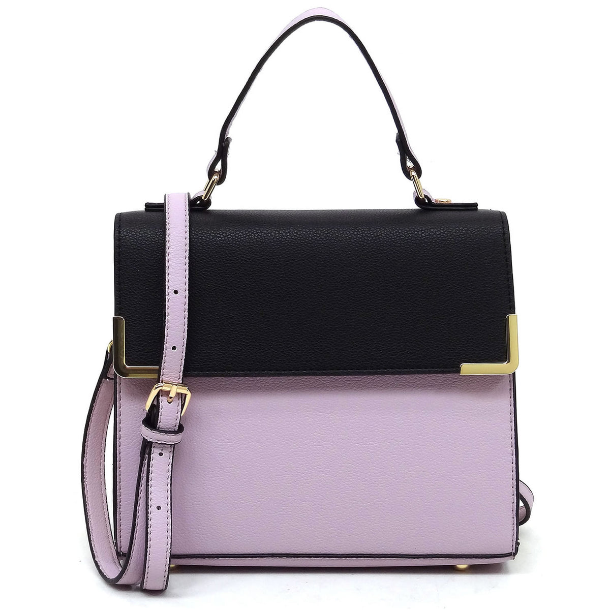 PF2770 Colorblock Top Handle Satchel