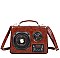 2201 Bluetooth Speaker Satchel / Shoulder Handbag