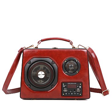 2201 Bluetooth Speaker Satchel / Shoulder Handbag