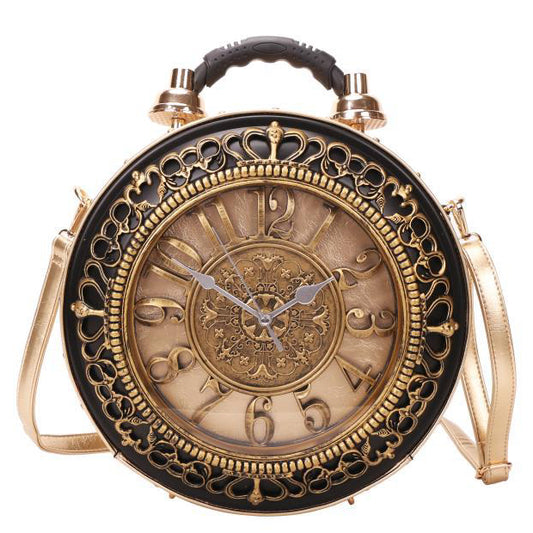 Vintage Clock Satchel Bag 2020