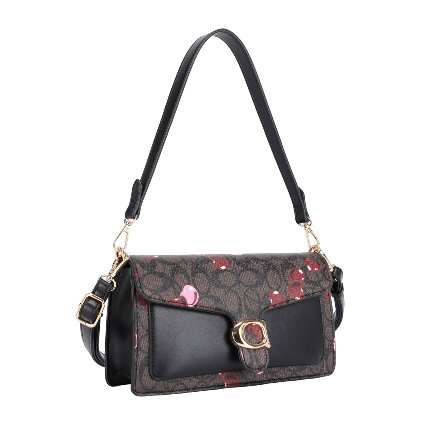 Cherry Pattern Design Shoulder Bag ZM-20723B