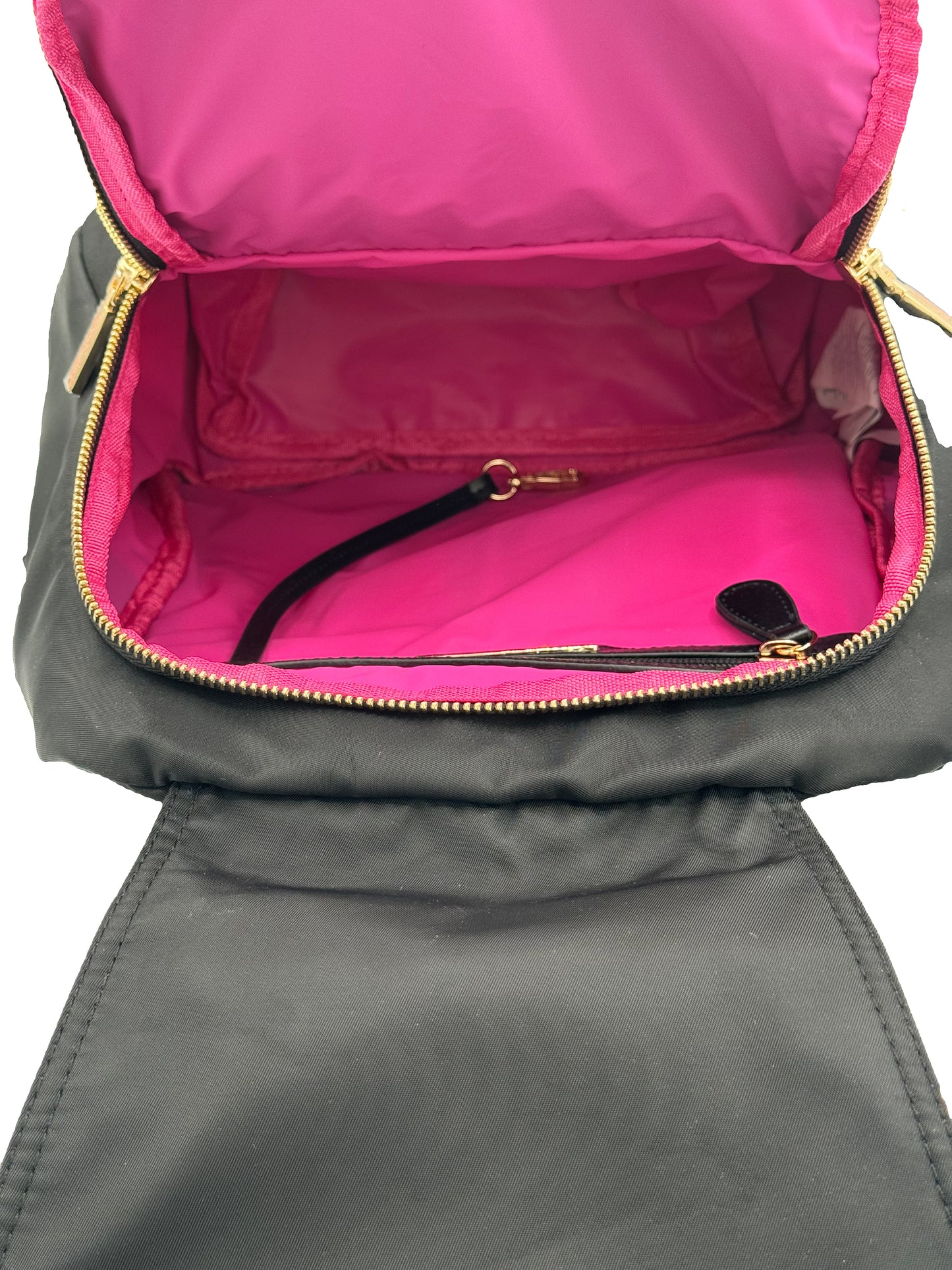 PRT16827 MULTI USE NYLON FLAP BACKPACK