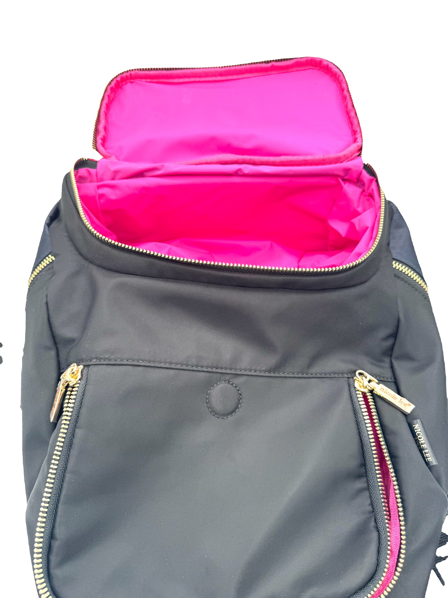 PRT16827 MULTI USE NYLON FLAP BACKPACK