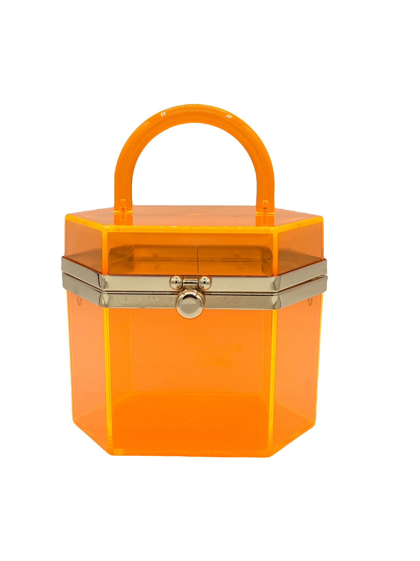 2047 Hard Case Acrylic Mini TRANSPARENT CROSSBODY BAG