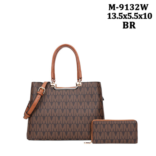 M-9132-W 2 in 1 Classic Monogram Set