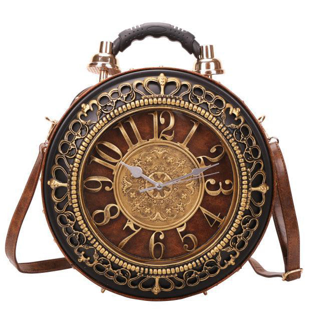 Vintage Clock Satchel Bag 2020