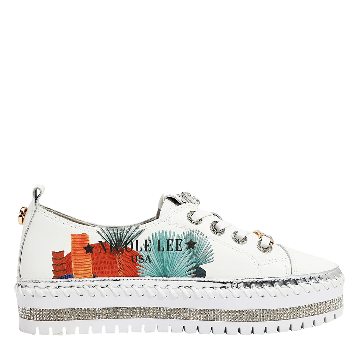 PETRA PLATFORM SNEAKERS - BLING23110 VIRTUAL FRIEND  / SUN AND SAND / QUEEN CLEOPARTA / MODA SNOWFLAKE / BEST SMILE /  /