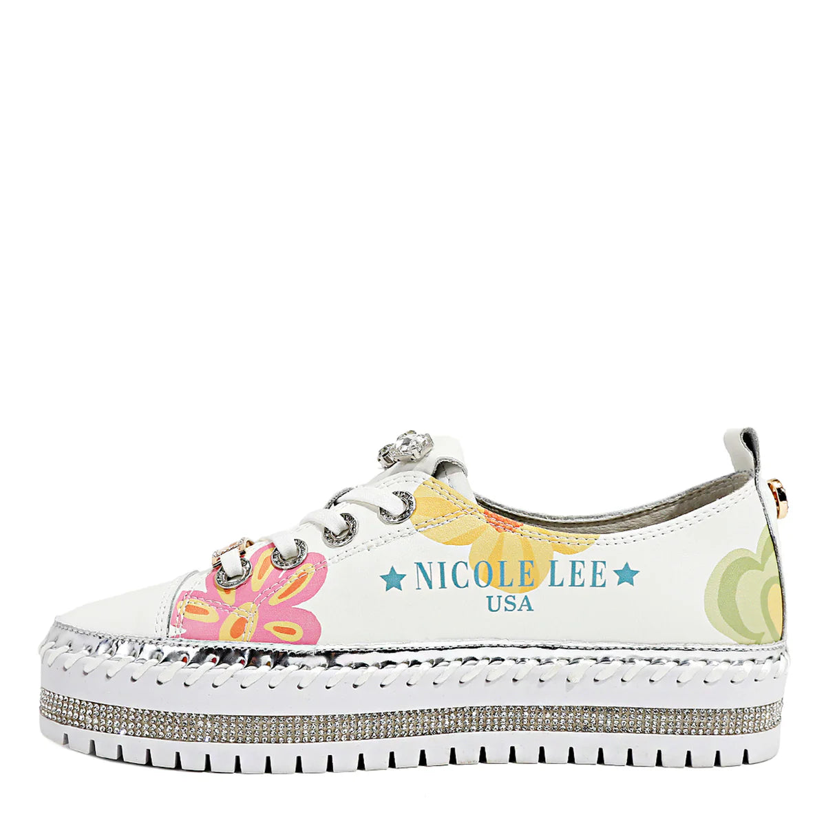 PETRA PLATFORM SNEAKERS - BLING23110 VIRTUAL FRIEND  / SUN AND SAND / QUEEN CLEOPARTA / MODA SNOWFLAKE / BEST SMILE /  /