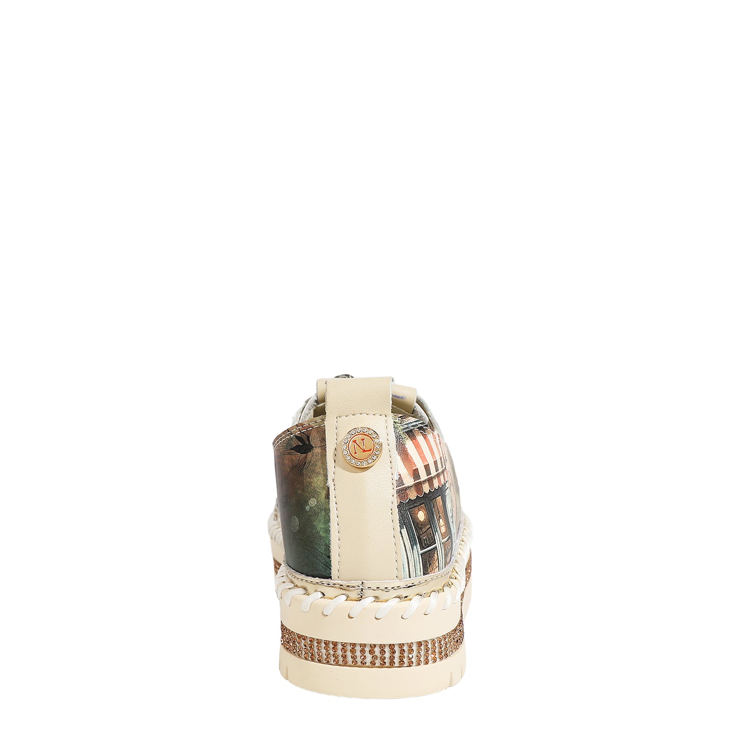 PETRA PLATFORM SNEAKERS - BLING23110 VIRTUAL FRIEND  / SUN AND SAND / QUEEN CLEOPARTA / MODA SNOWFLAKE / BEST SMILE /  /