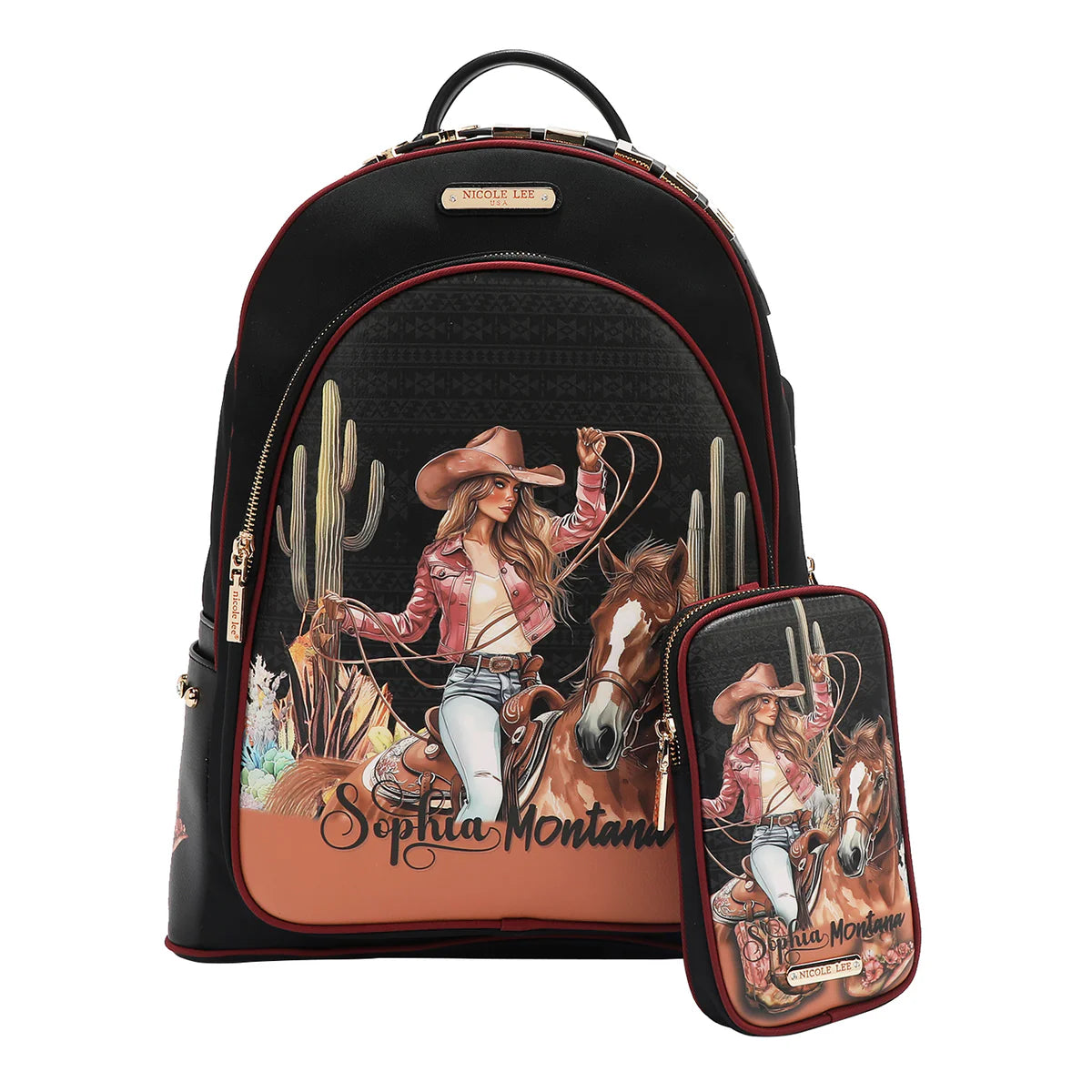 LAPTOP BACKPACK WITH USB CHARGING PORT - BP16698 VIRTUAL FRIEND / EMOTION