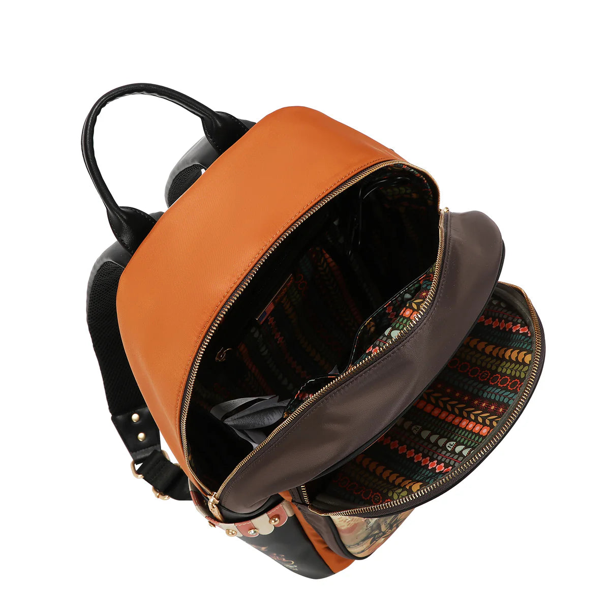 LAPTOP BACKPACK WITH USB CHARGING PORT - BP16698 VIRTUAL FRIEND / EMOTION