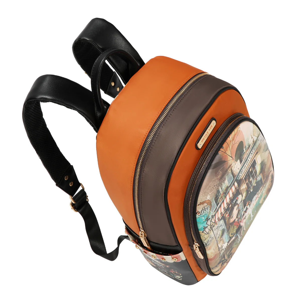 LAPTOP BACKPACK WITH USB CHARGING PORT - BP16698 VIRTUAL FRIEND / EMOTION