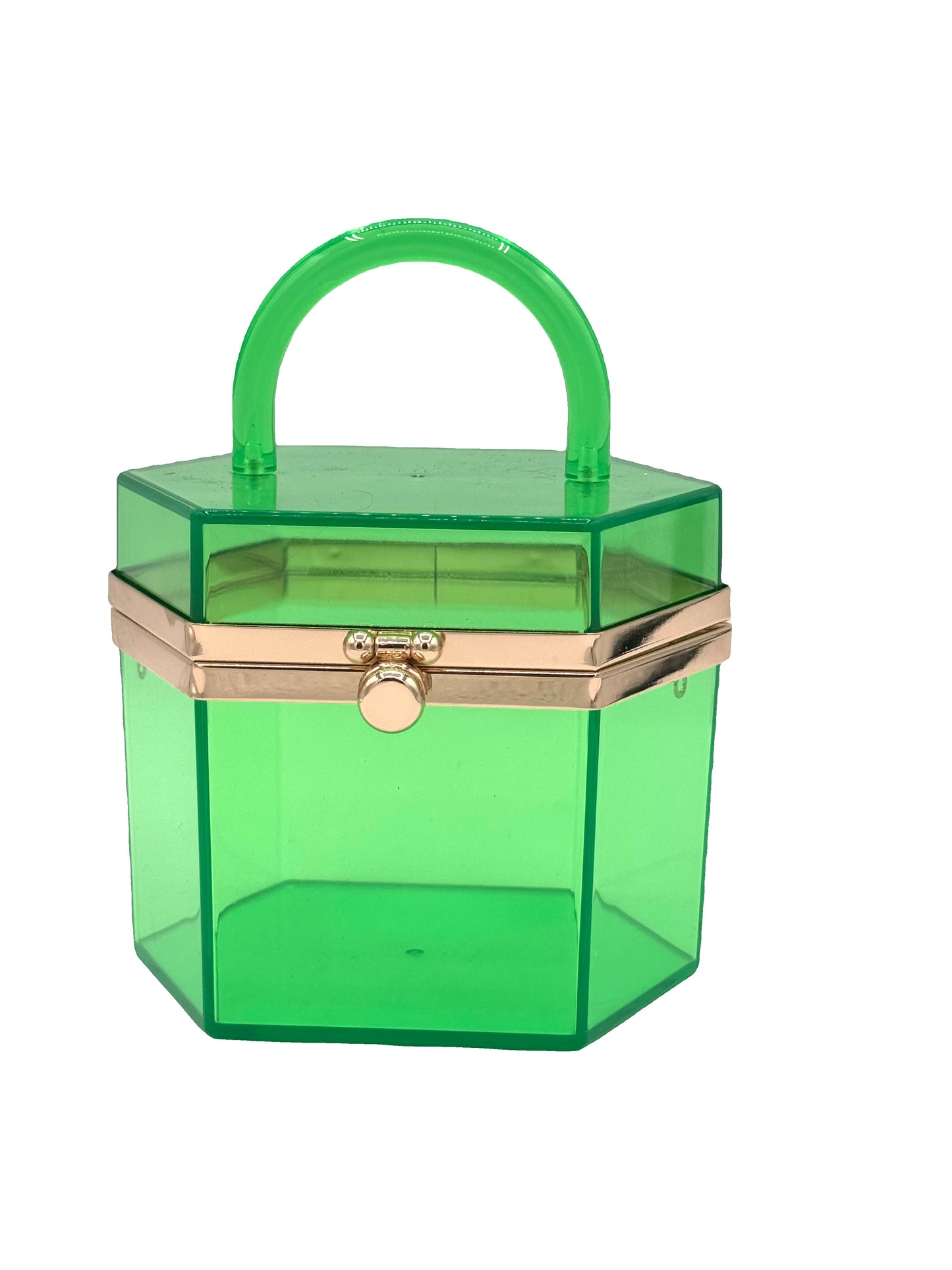 2047 Hard Case Acrylic Mini TRANSPARENT CROSSBODY BAG