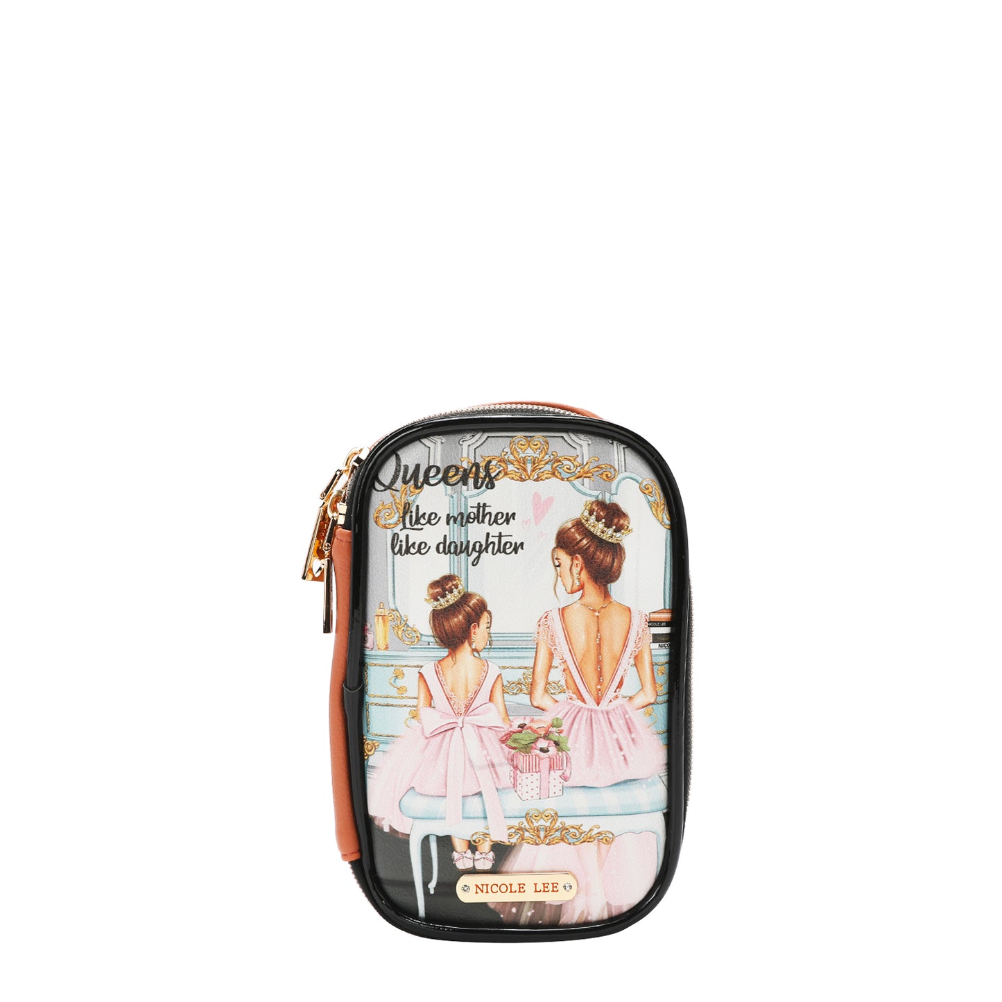 MAKEUP BRUSH SET W/ POUCH - COS7403 DREAMING THE CITY / LOVE ME HALF /BE MY VALENTINE / DOUBLE QUEENS / ALL EMOTION / CASUAL WALK / SARA IS SOFT BUT STRONG /  PARIS FASHION WEEK /