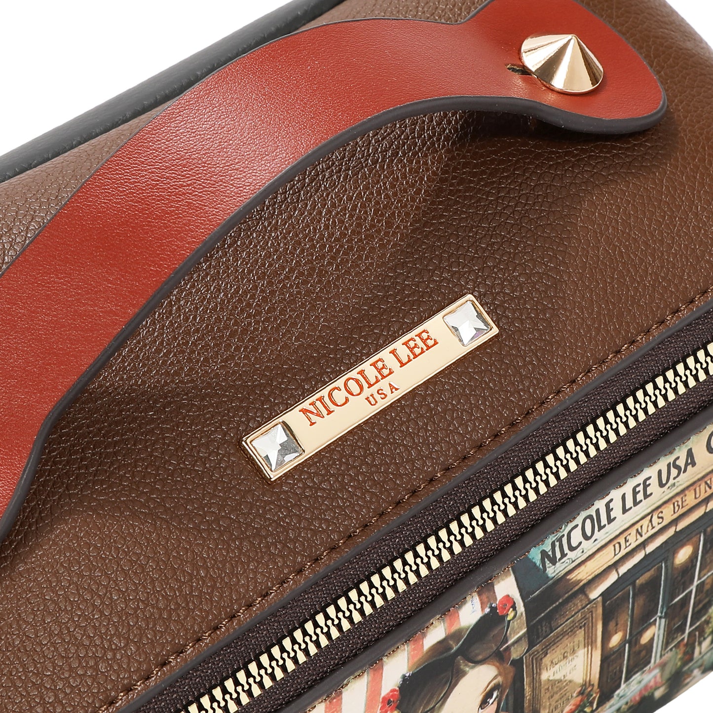STRUCTURED TOP-HANDLE COSMETIC CASE - COS8002 VIRTUAL FRIEND