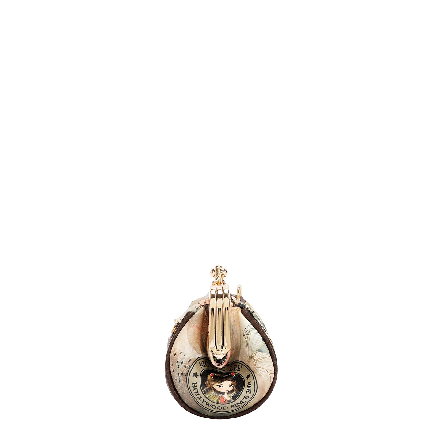 MINI KISS LOCK COIN PURSE WRISTLET - CP6614 VIRTUAL FRIEND / EMOTION