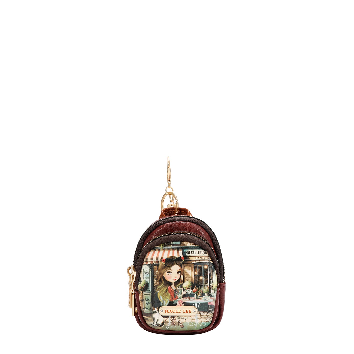 MINI ZIP BACKPACK COIN PURSE - CO7704 VIRTUAL FRIEND