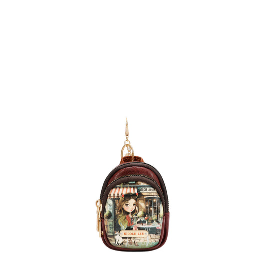 MINI ZIP BACKPACK COIN PURSE - CO7704 VIRTUAL FRIEND