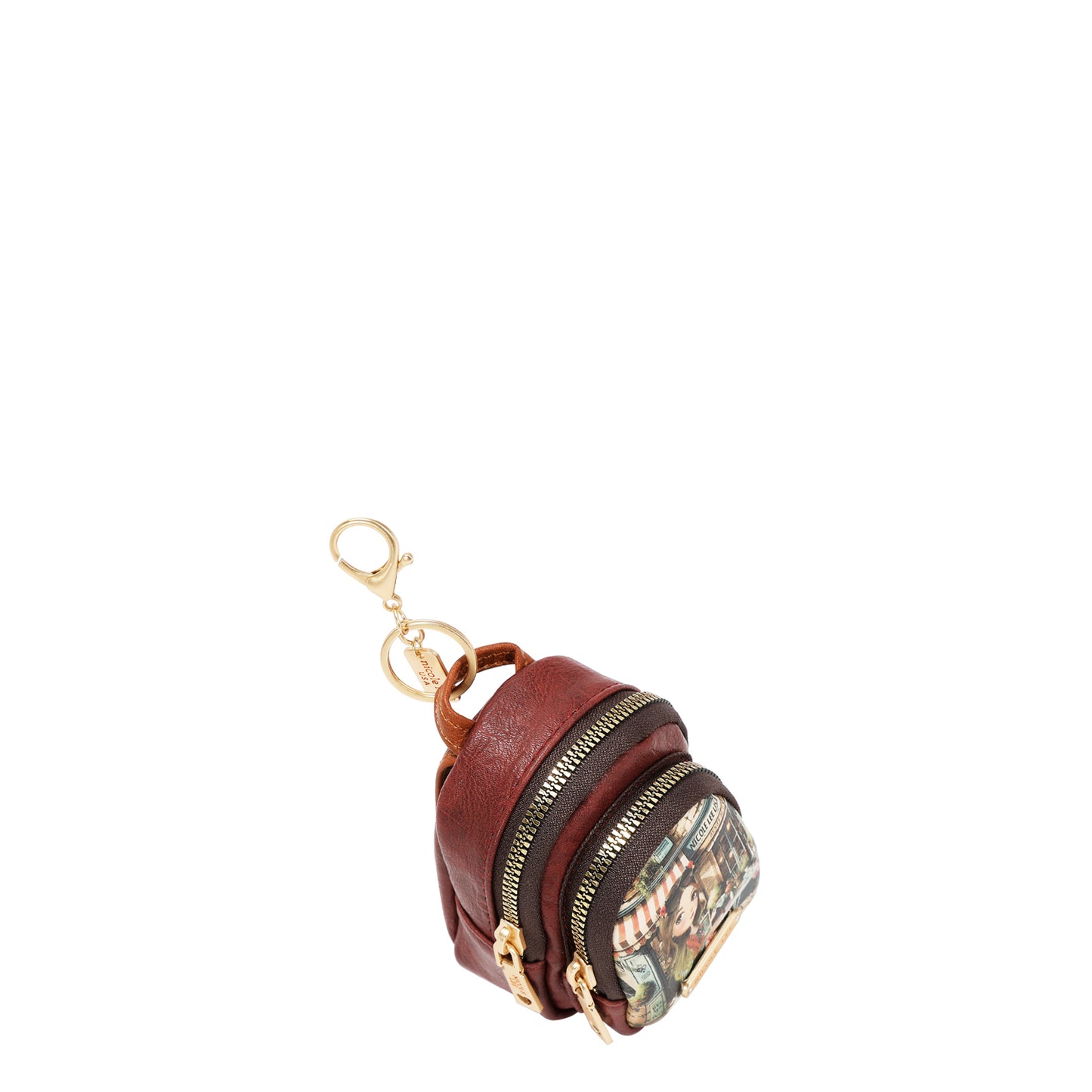 MINI ZIP BACKPACK COIN PURSE - CO7704 VIRTUAL FRIEND