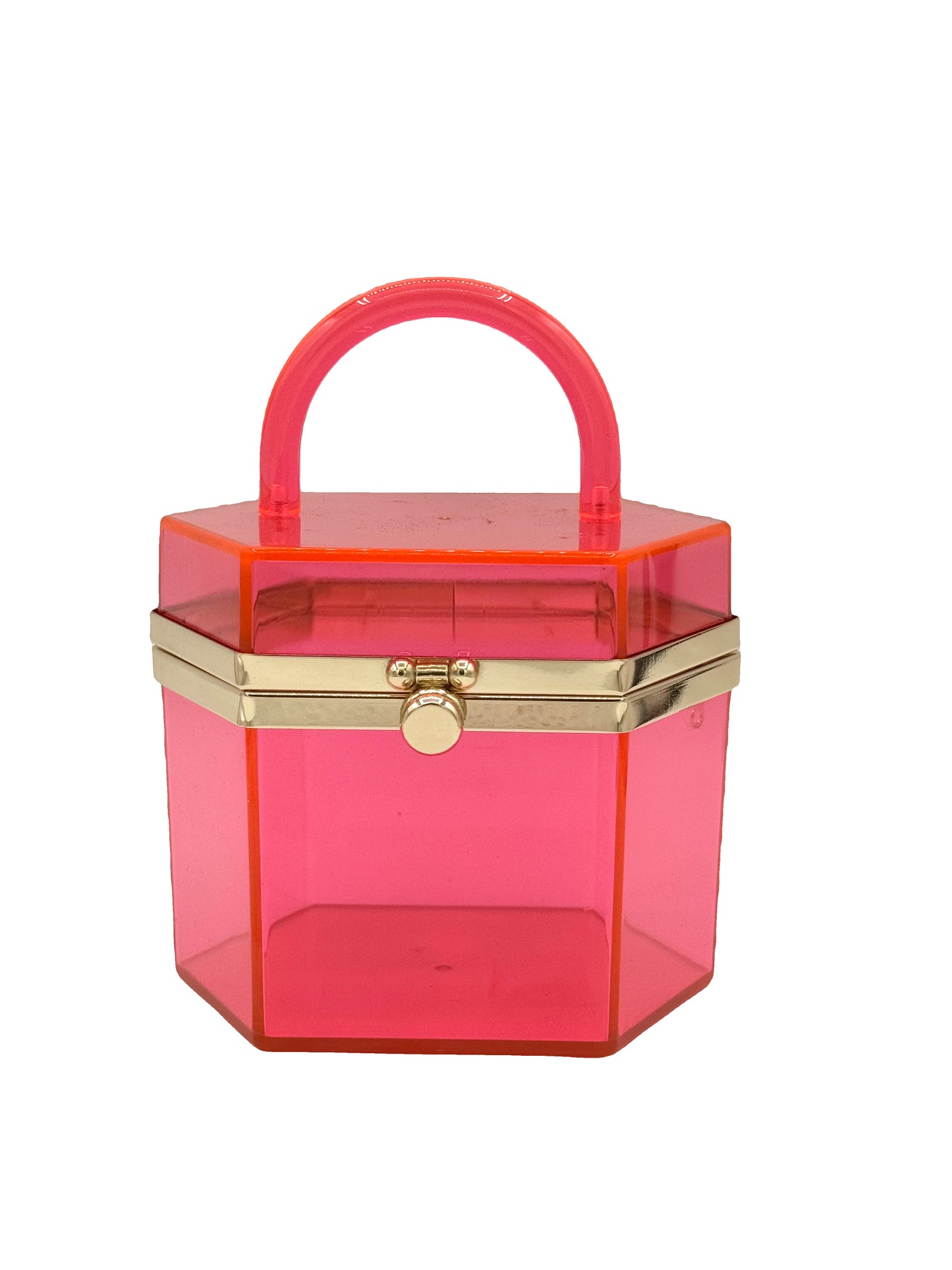 2047 Hard Case Acrylic Mini TRANSPARENT CROSSBODY BAG