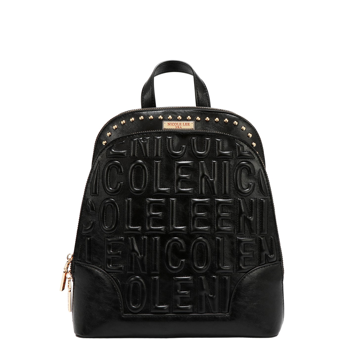 EMBOSSED LOGO BACKPACK - EMB17452 WINE / BROWN / OLIVE / WHITE / BLACK