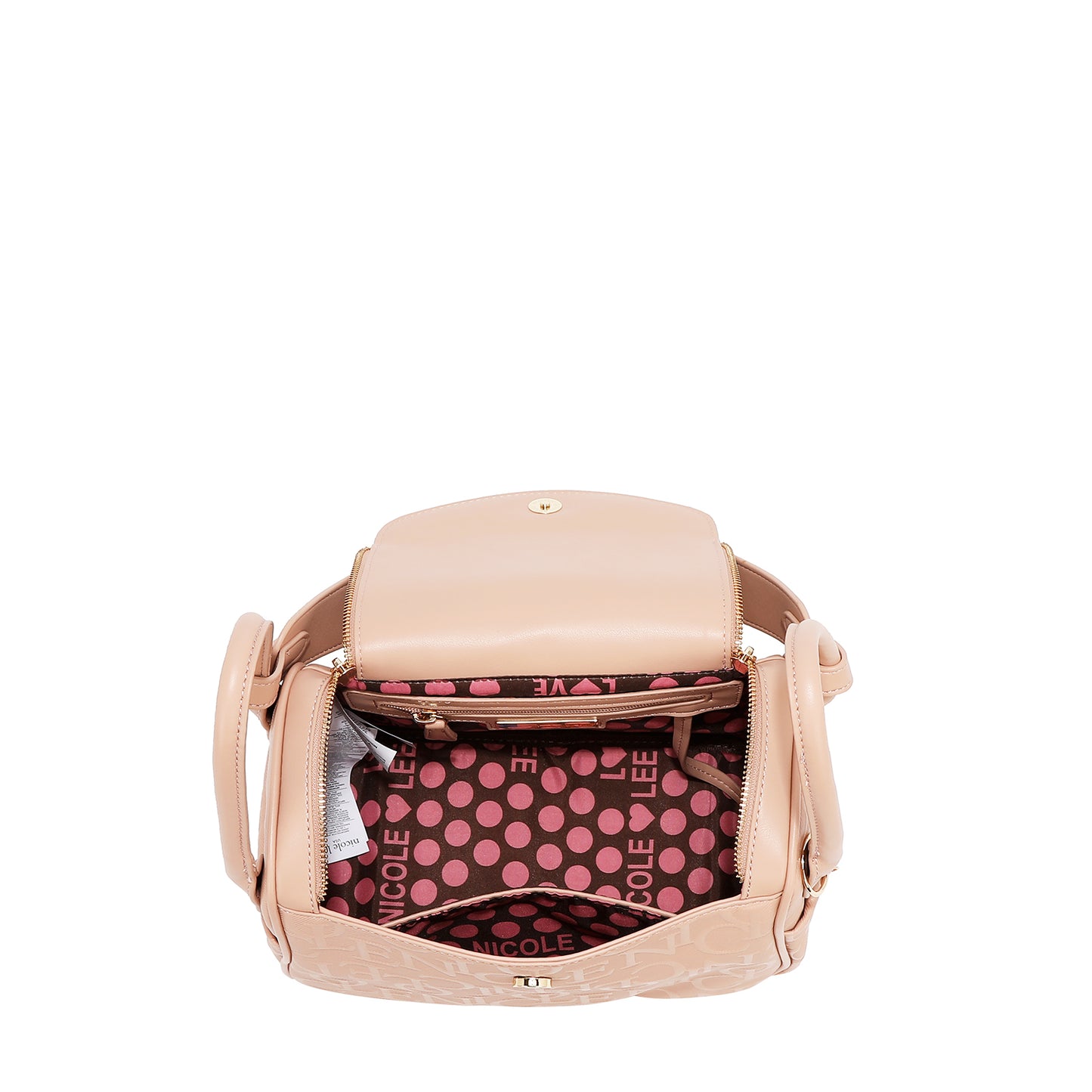 EMBOSSED ELEGANCE SHOULDER BAG - EMB17507 BLACK / BURGUNDY / CHAMPAGNE / OLIVE / PINK / BROWN
