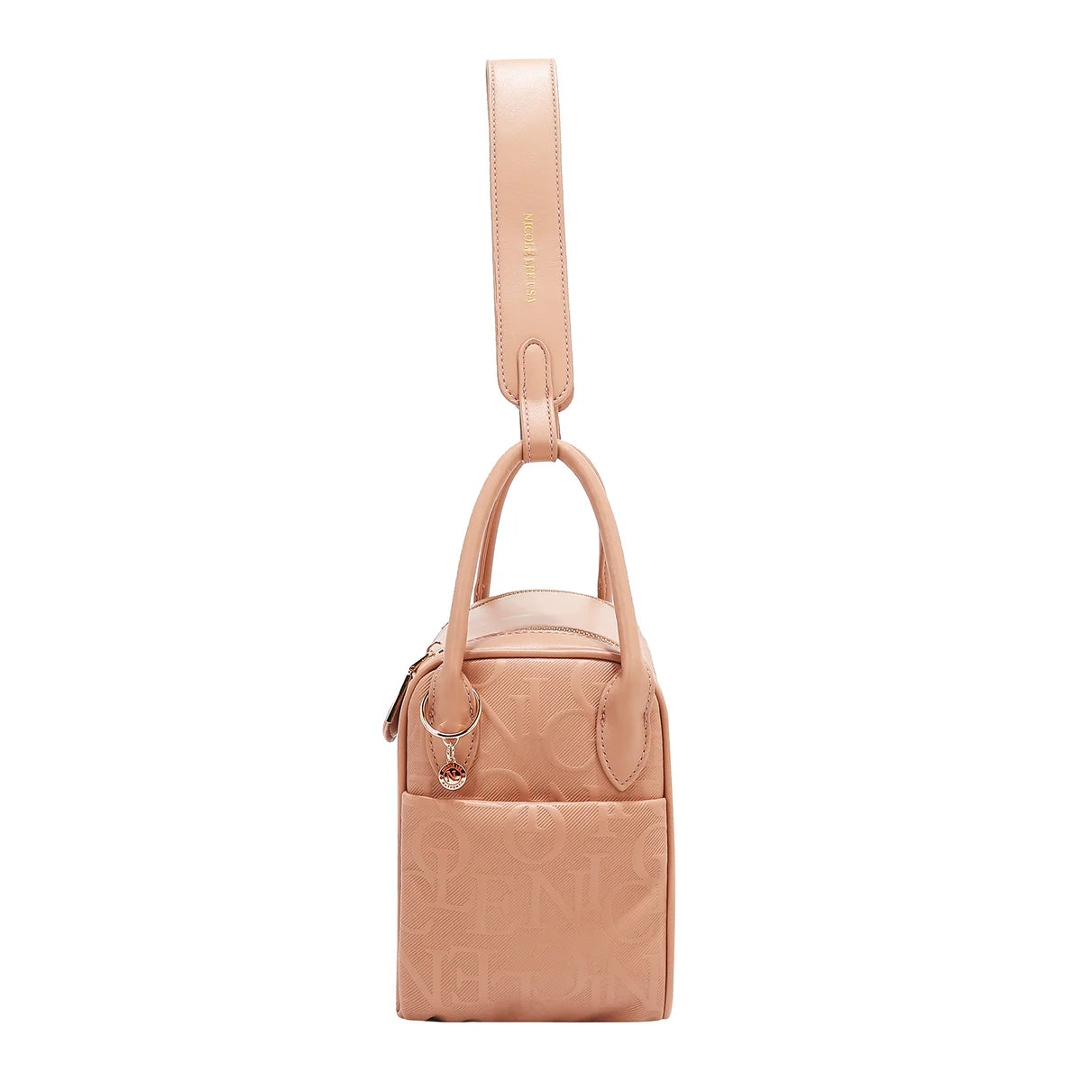 EMBOSSED ELEGANCE SHOULDER BAG - EMB17507 PINK / BLACK / BURGUNDY / CHAMPAGNE / OLIVE / BROWN