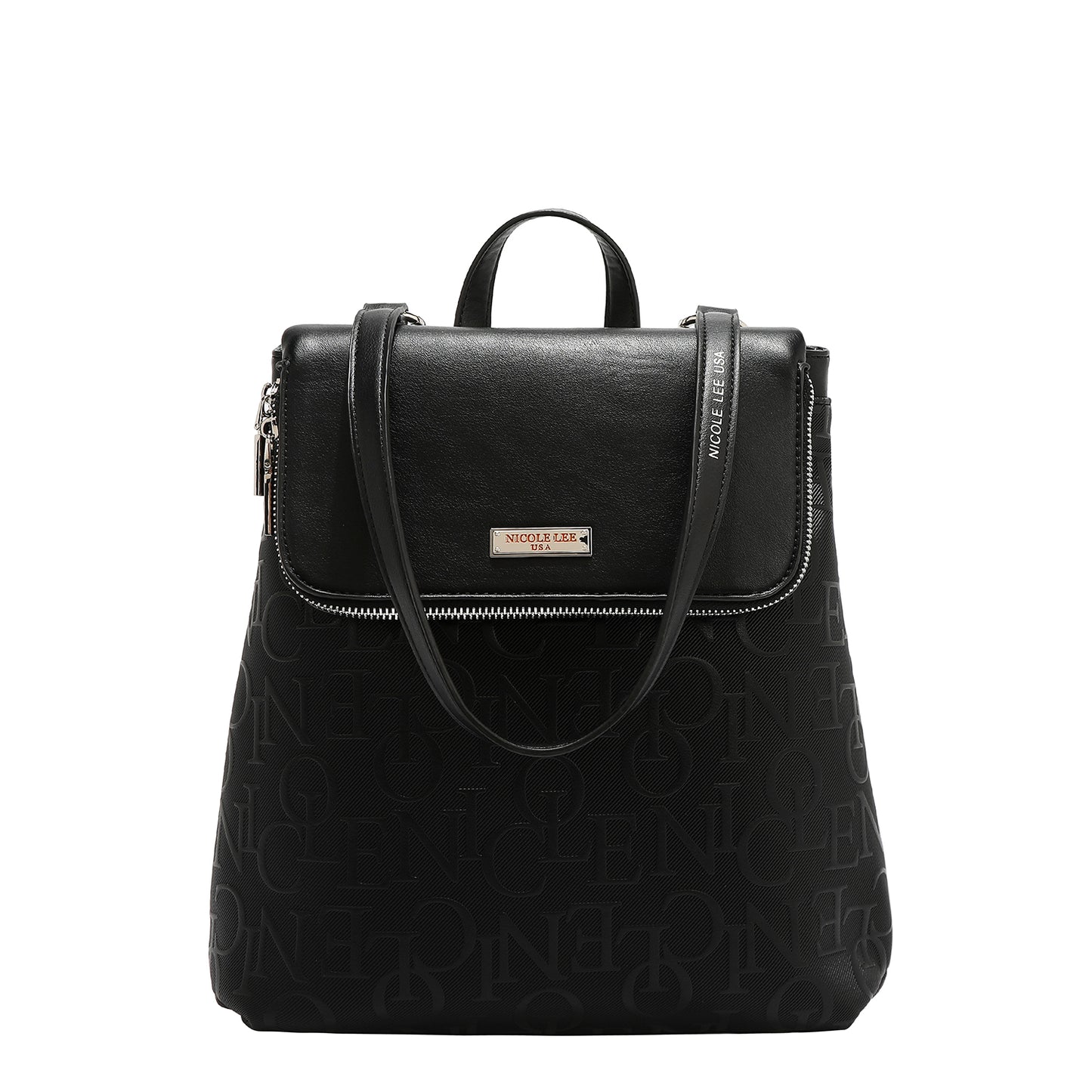 EMBOSSED ELEGANCE CONVERTIBLE FLAP - EMB17510 PINK / BURGUNDY / BROWN / BLACK / CHAMPAGNE / OLIVE