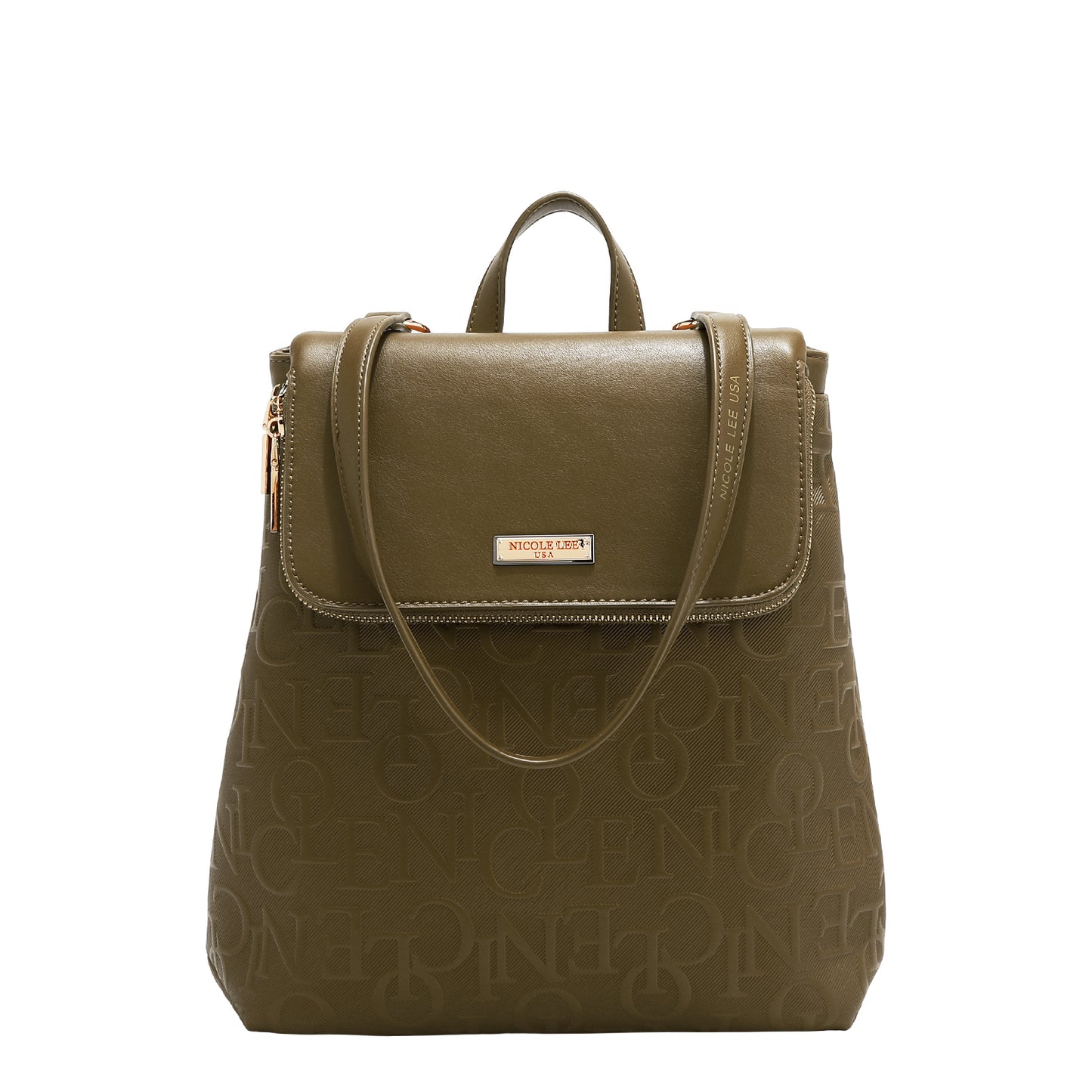 EMBOSSED ELEGANCE CONVERTIBLE FLAP - EMB17510 PINK / BURGUNDY / BROWN / BLACK / CHAMPAGNE / OLIVE