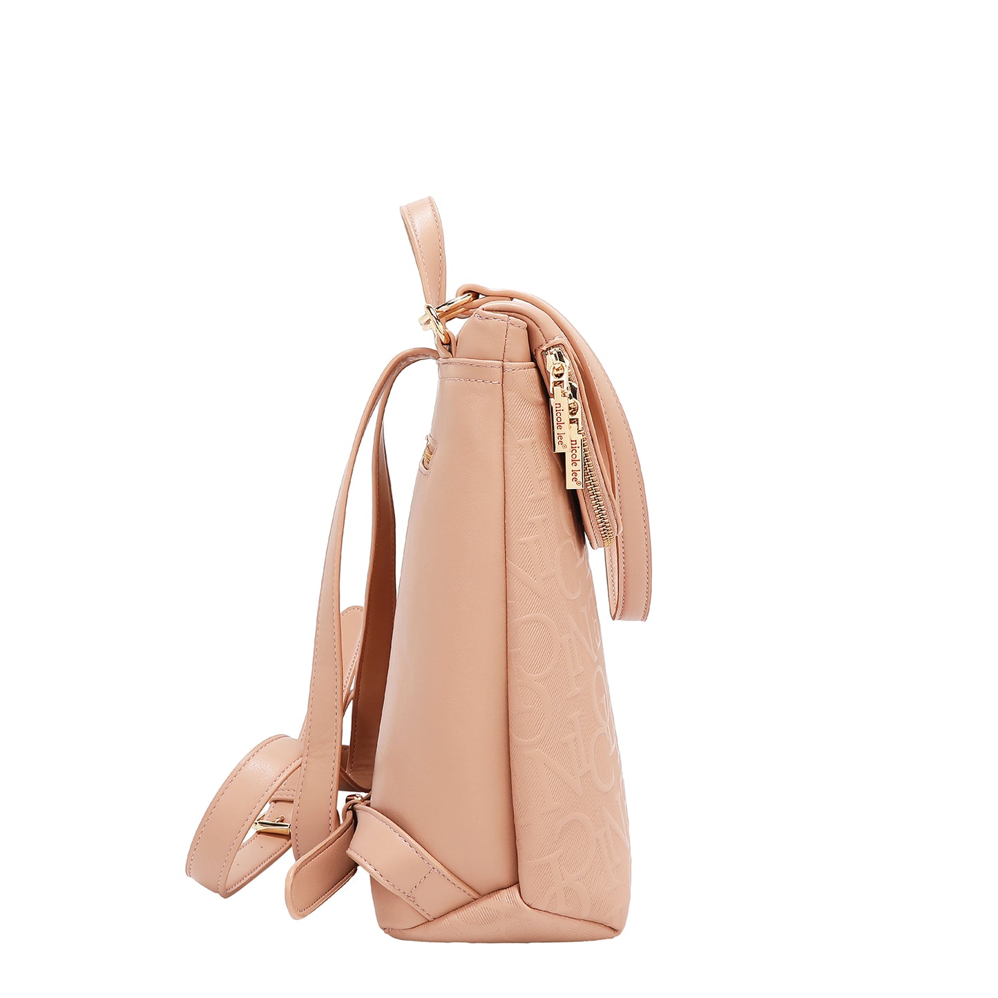 EMBOSSED ELEGANCE CONVERTIBLE FLAP - EMB17510 PINK / BURGUNDY / BROWN / BLACK / CHAMPAGNE / OLIVE