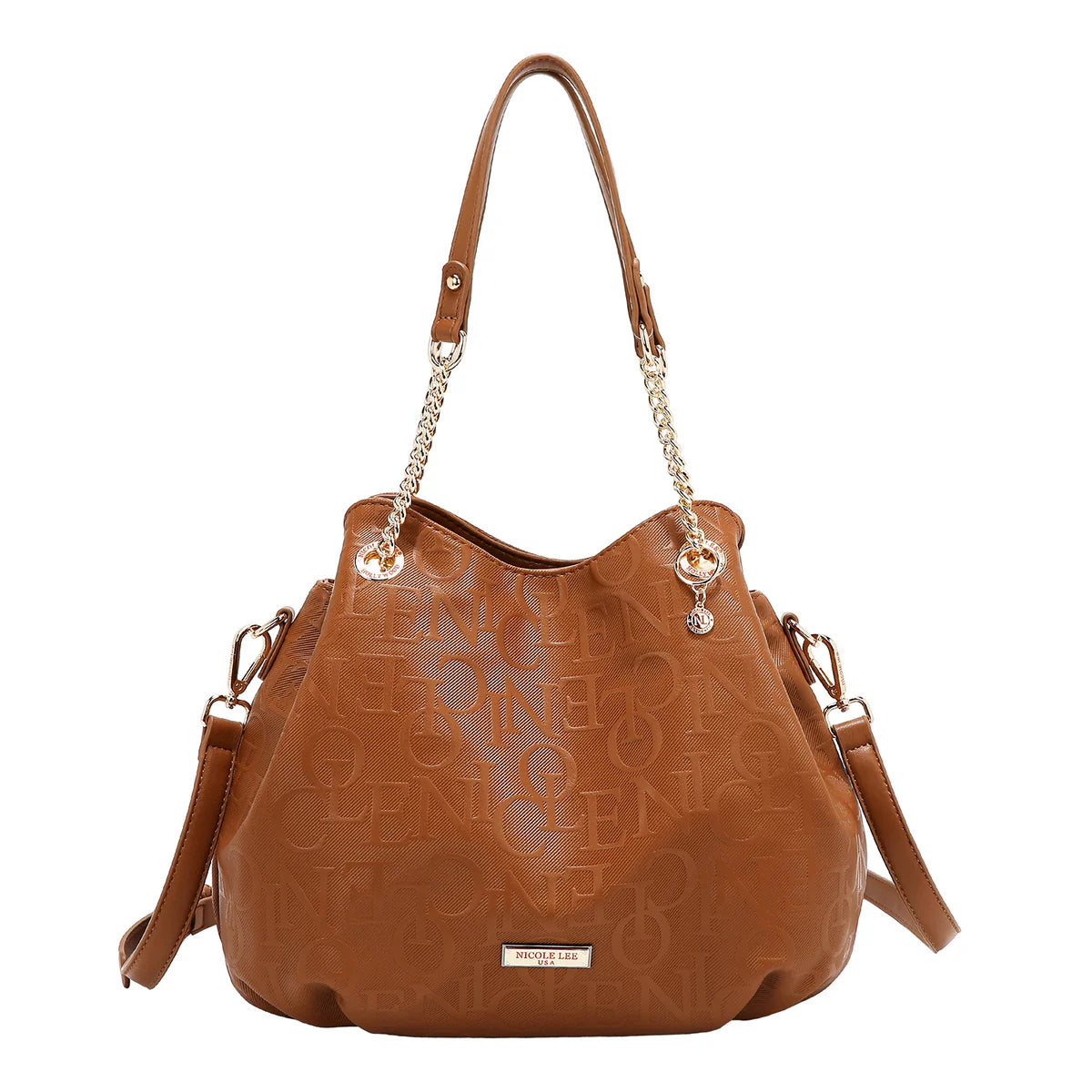 EMBOSSED ELEGANCE HANDBAG - EMB17512 OLIVE / BURGUNDY / PINK / CHAMPAGNE